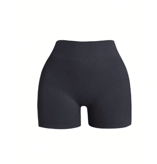 Pantalones cortos con cintura en V sin costuras