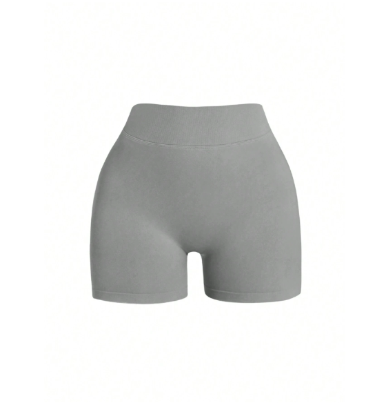 Pantalones cortos con cintura en V sin costuras