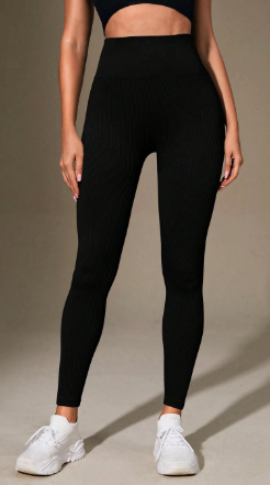 Leggings ajustadas sin costuras de talle alto