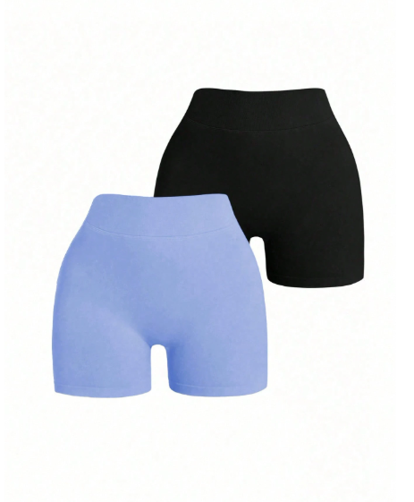 Shorts de unicolor casual
