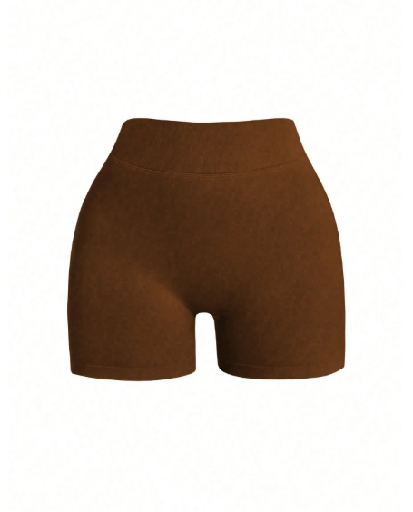 Shorts deportivos de cintura alta