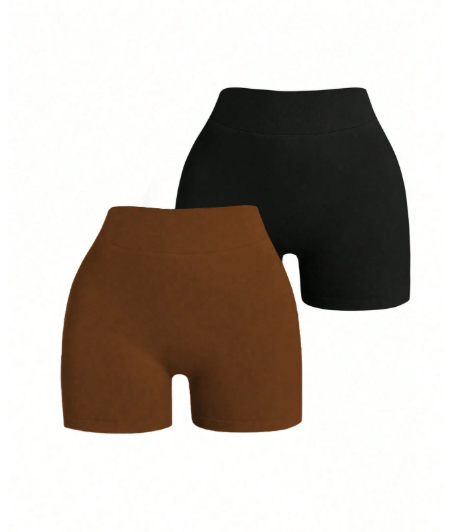Shorts deportivos de cintura alta