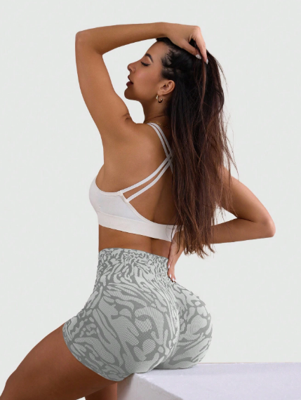 Shorts deportivos sin costuras