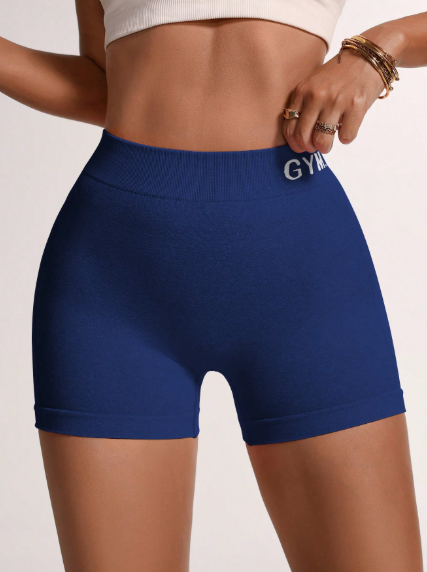 Pantalones cortos con diseño en V en la espalda