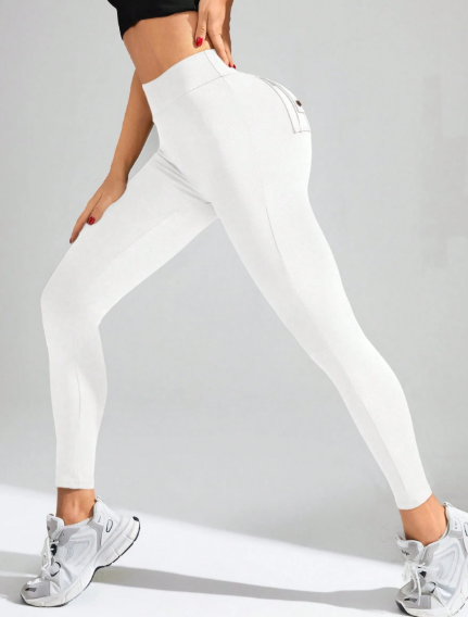 Leggings con bolsillos en la parte trasera
