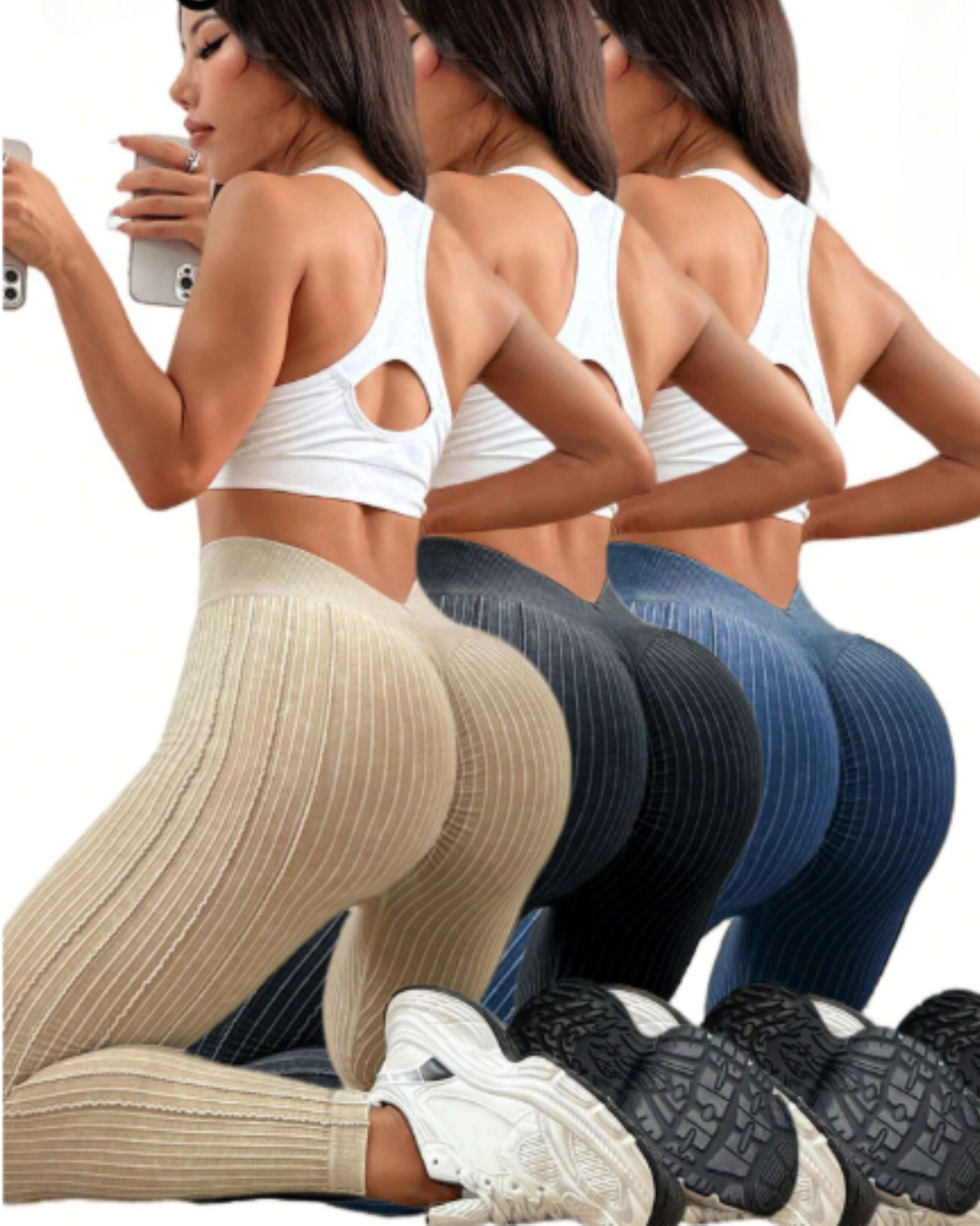 Mallas deportivas sin costuras