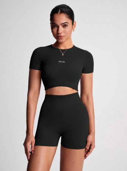 Conjunto de camiseta de manga corta