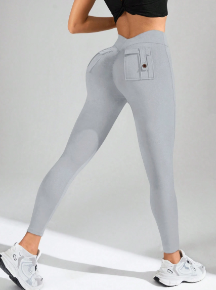 Leggings con bolsillos en la parte trasera