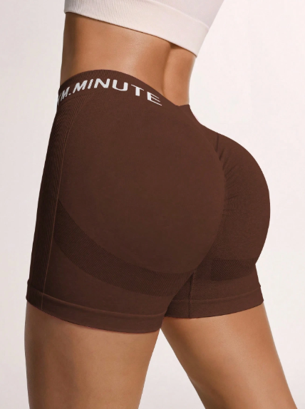 Shorts con espalda en forma de V