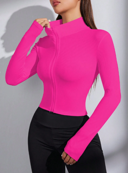 Chaqueta deportiva casual de manga larga