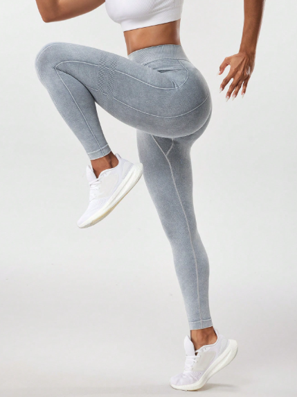 Pantalones de cintura alta sin costuras