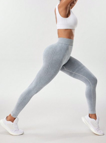 Pantalones de cintura alta sin costuras