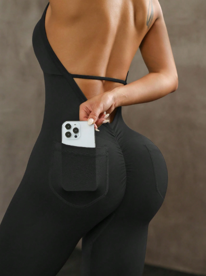 Enterizo largo sin espalda