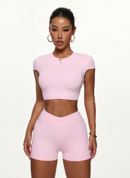 Conjunto de shorts amigable con la piel y cómodo