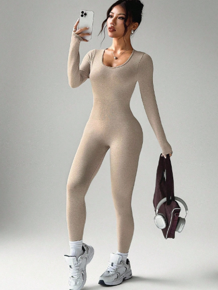 Enterizo largo de manga larga