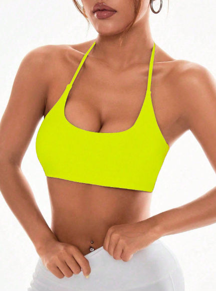 Sujetador con espalda cruzada