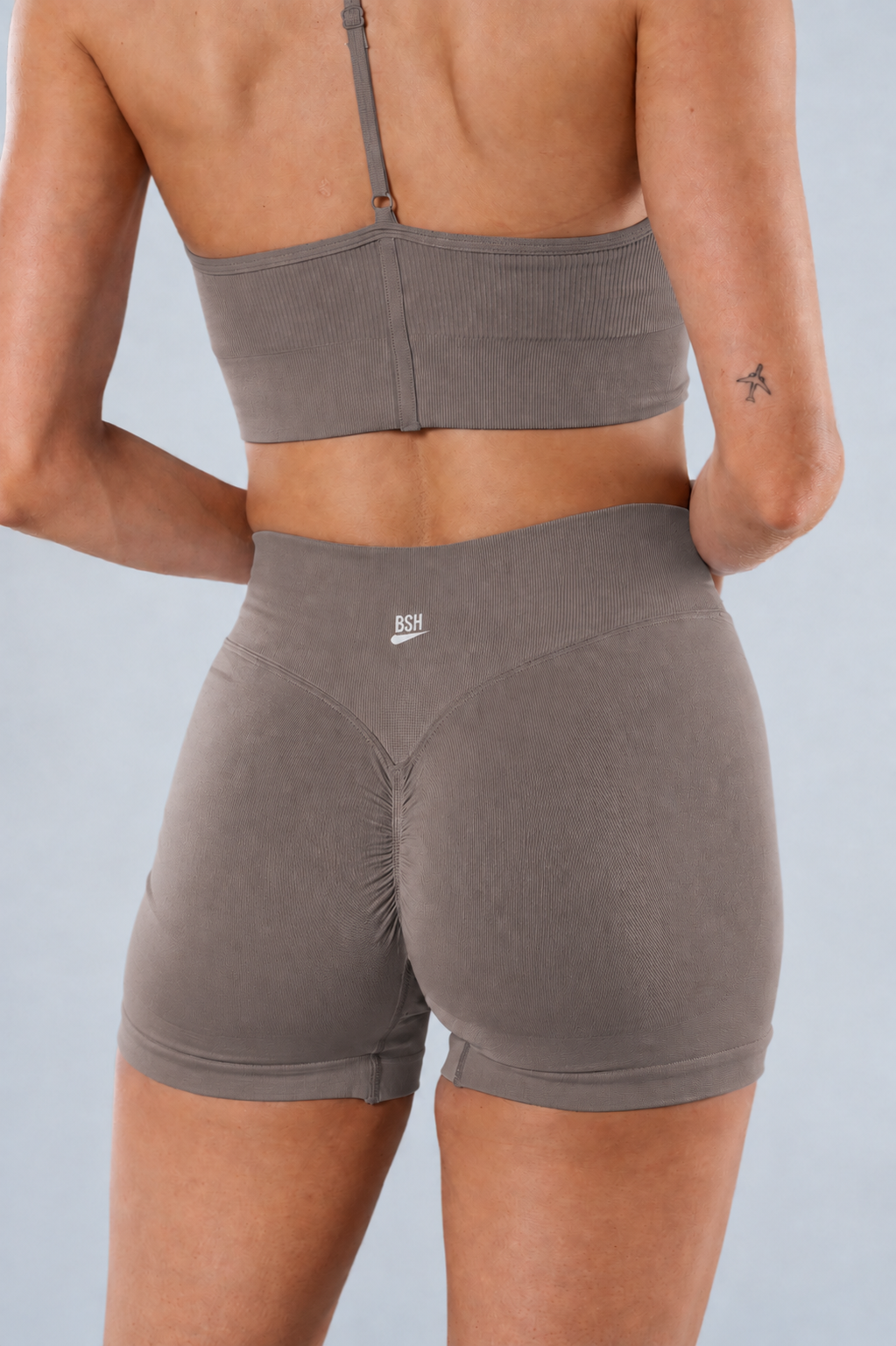 Minishort Notredame Gray