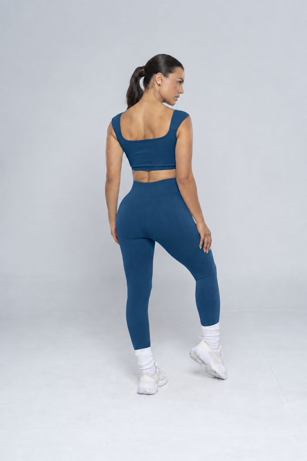 Leggins Lucina Azul petróleo
