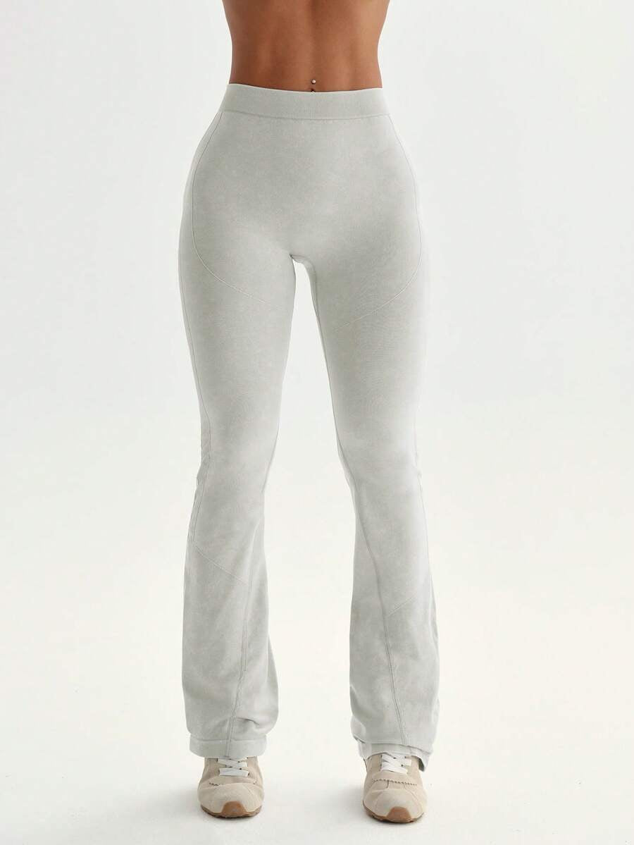 Leggings de cintura alta y bota campana