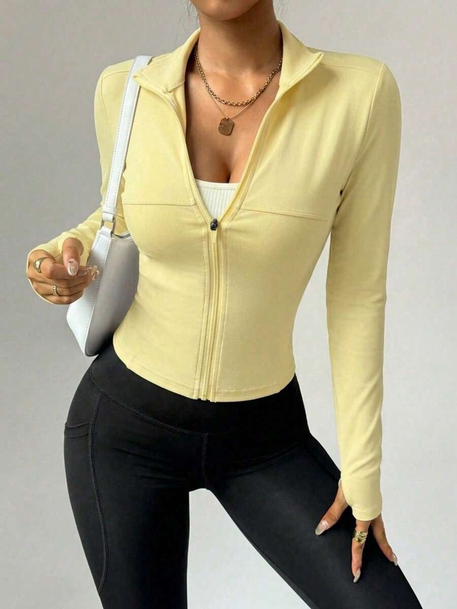 Chaqueta deportiva de cremallera