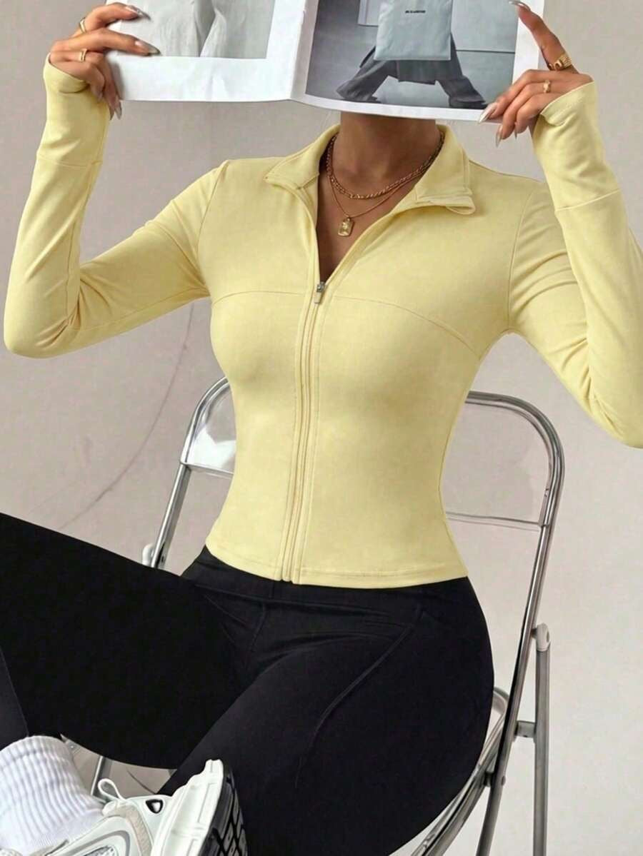 Chaqueta deportiva de cremallera