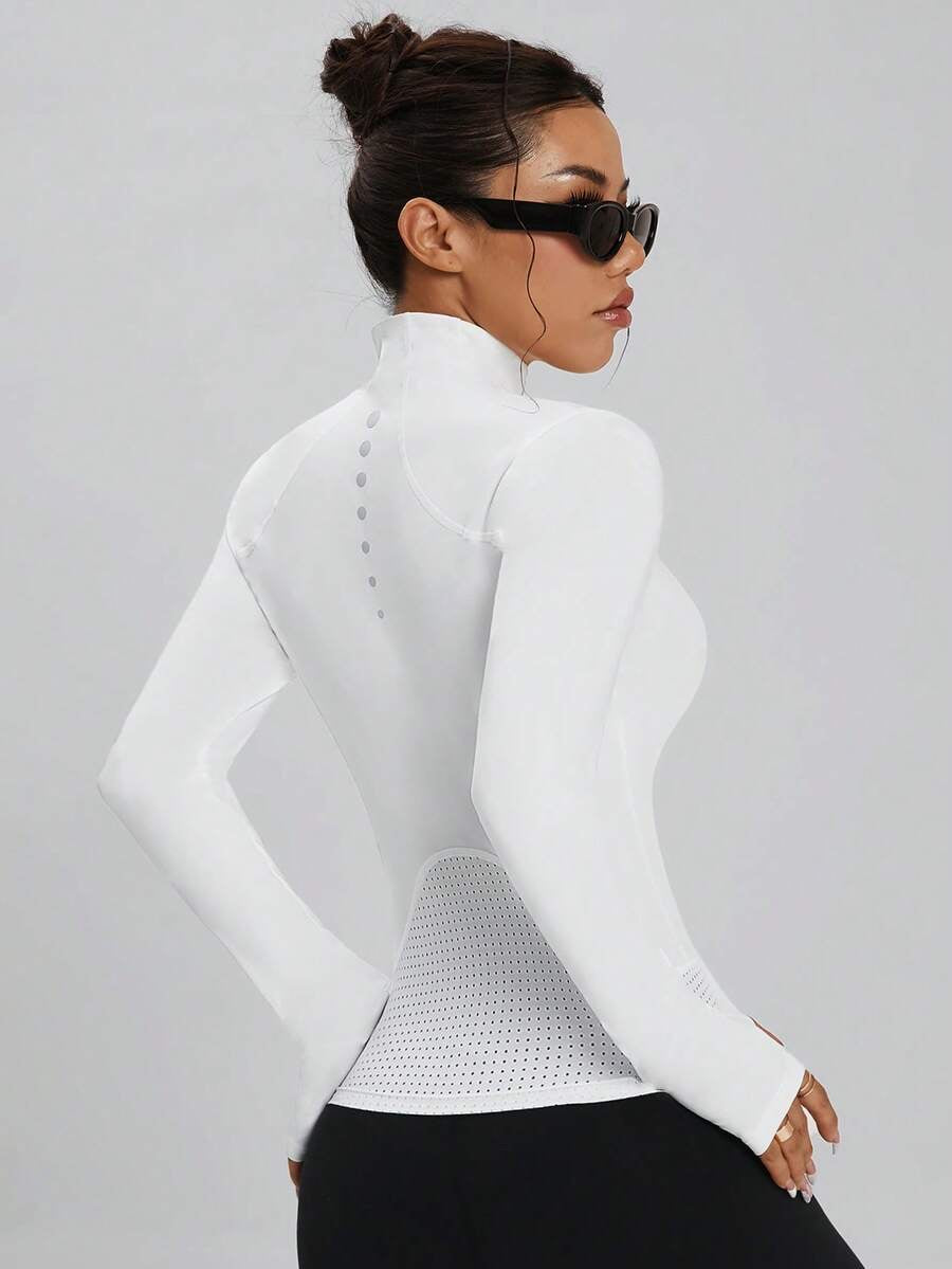 Chaqueta deportiva con cremallera