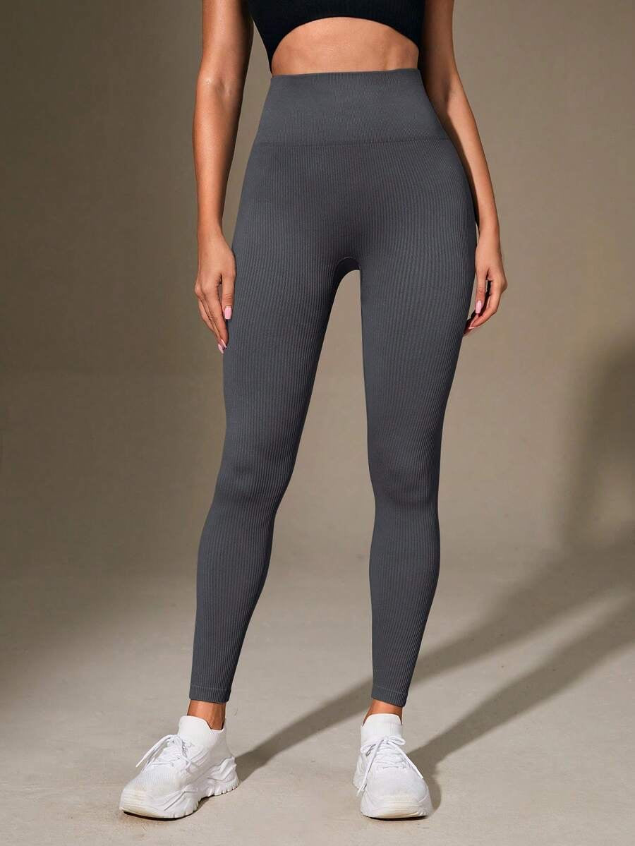 Leggings sin costuras de cintura alta