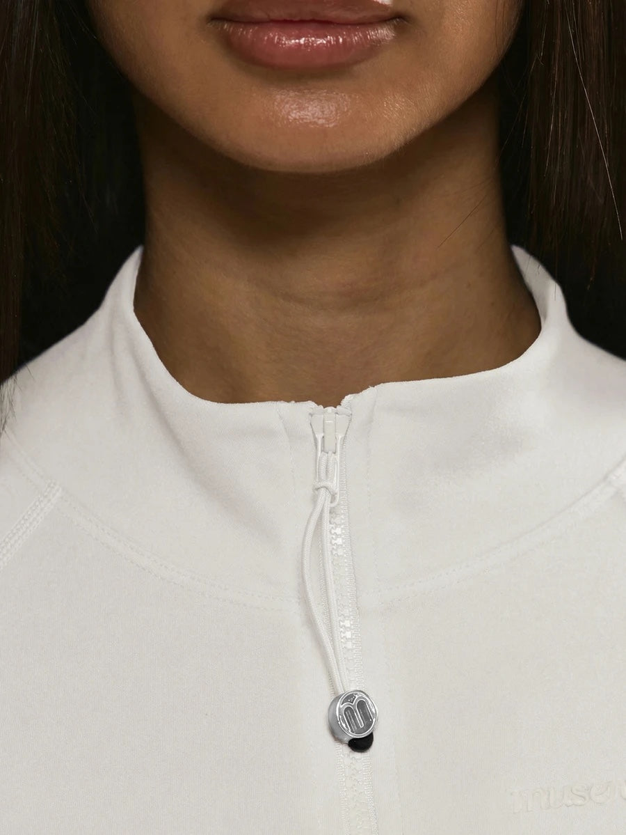 Chaqueta con cremallera corta