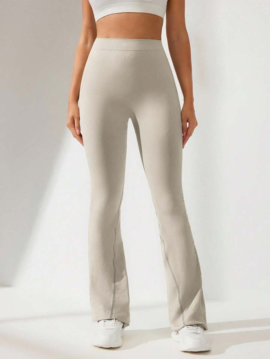 Leggings bota campana camel