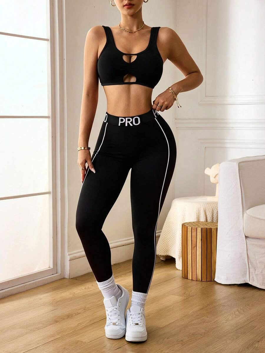 Conjunto de sujetador y leggings