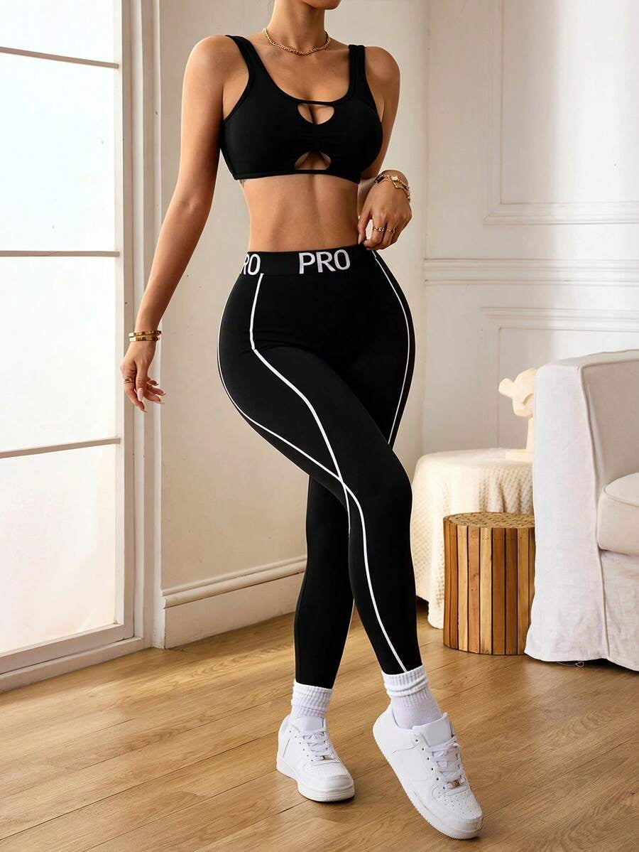 Conjunto de sujetador y leggings