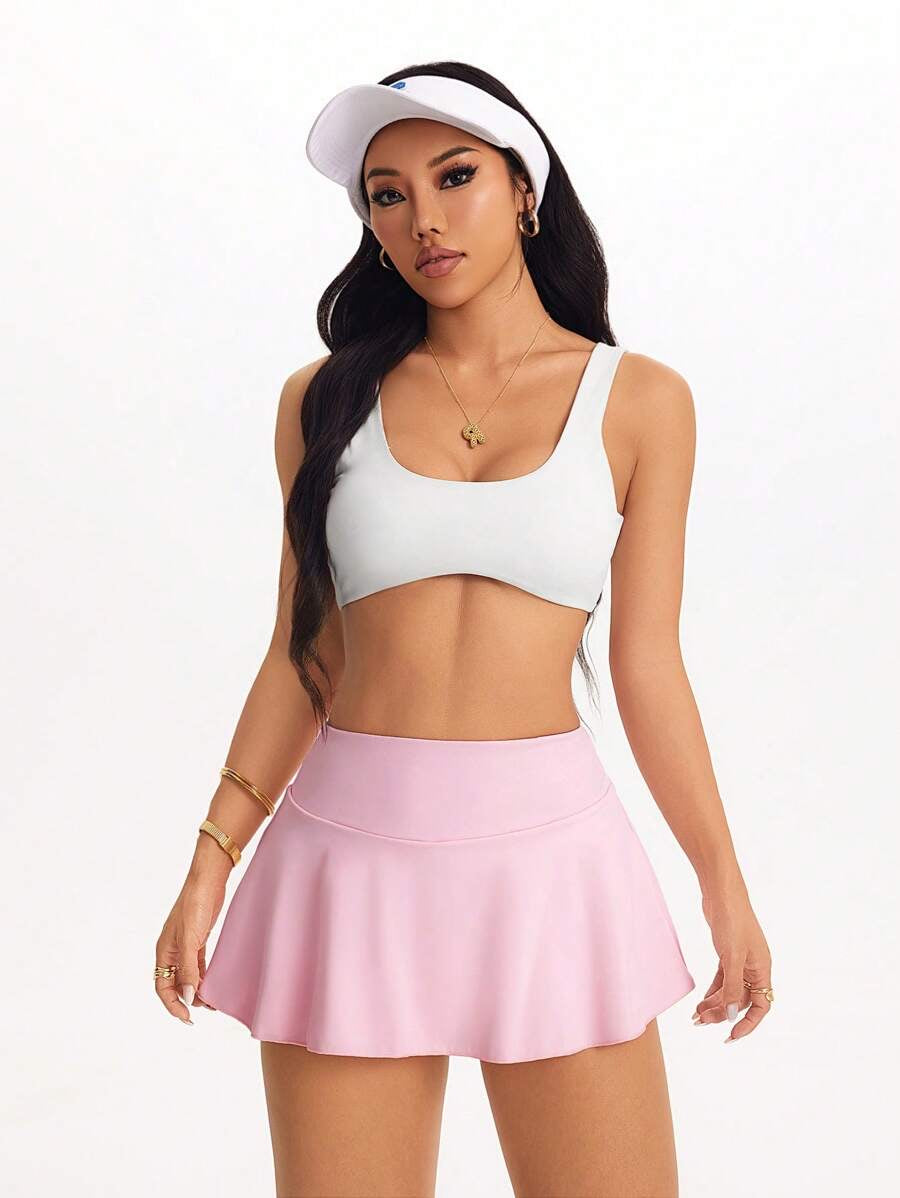 Falda deportiva de estilo tenis