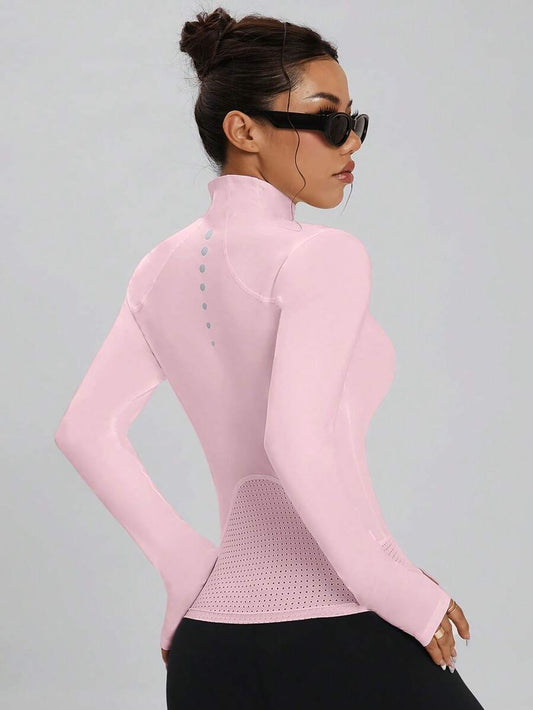 Chaqueta deportiva casual con cremallera